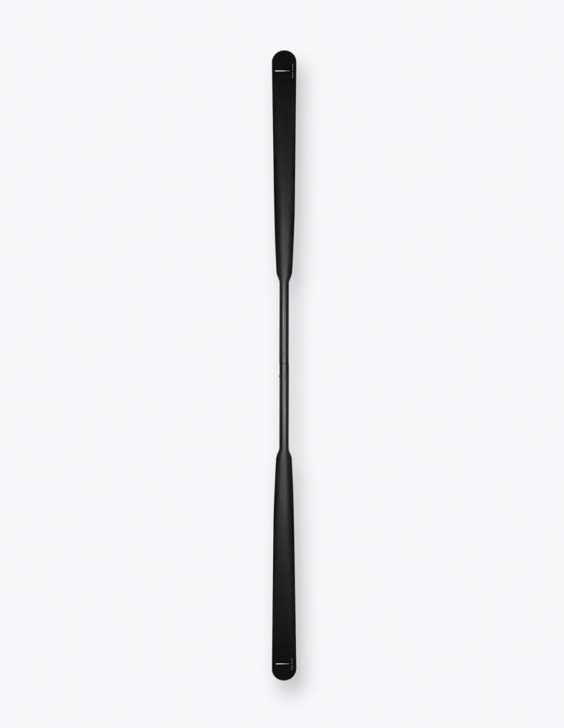 Greenland carbon paddle, stick, inuit