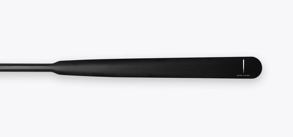 Greenland carbon paddle, stick, inuit