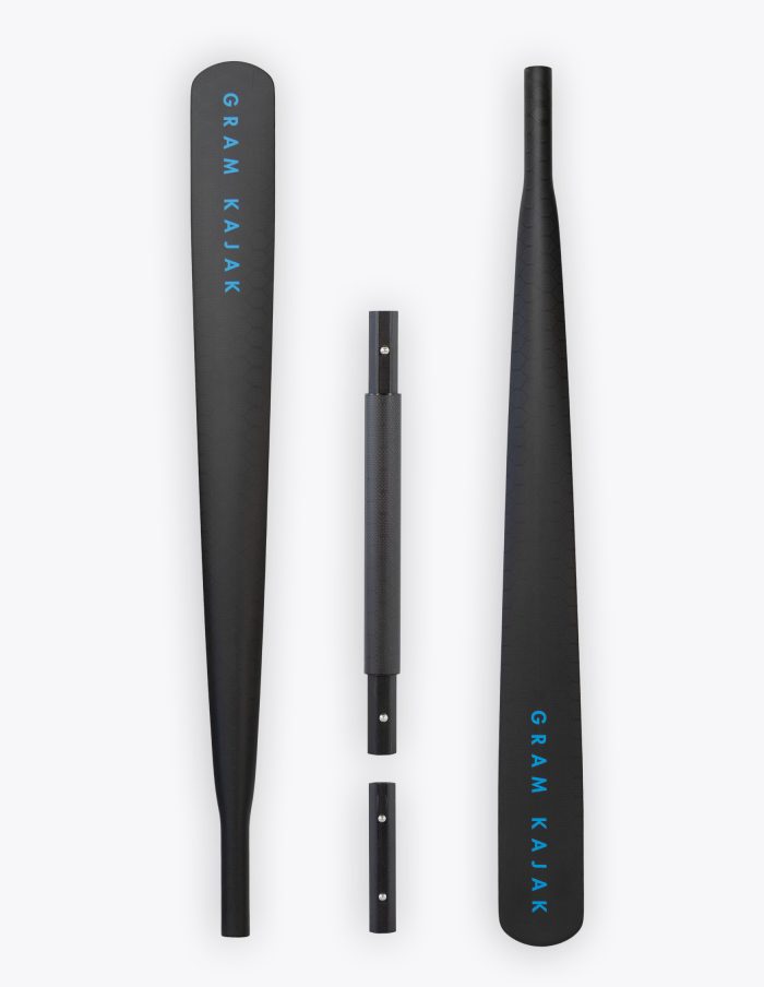 Gram 9200T Split carbon Paddle 3 piece - soft shoulders